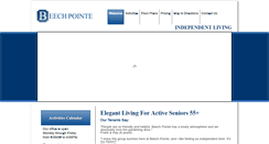 Desktop Screenshot of beechpointeliving.com